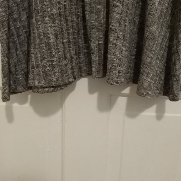 Grey Striped Knit Dress - Picture 4 of 5